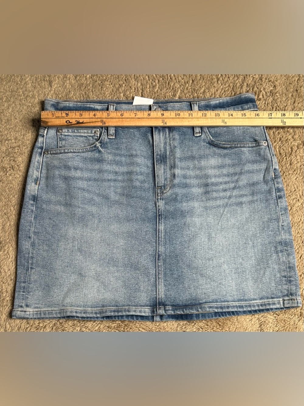 J. Crew Light Blue Denim Mini Skirt - Picture 5 of 5